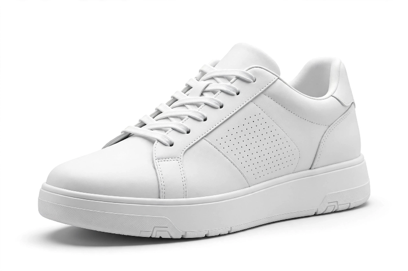 Tênis Streetwear White Minimal